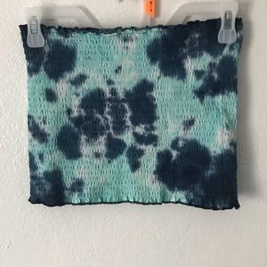 Tie Dye Tube Crop